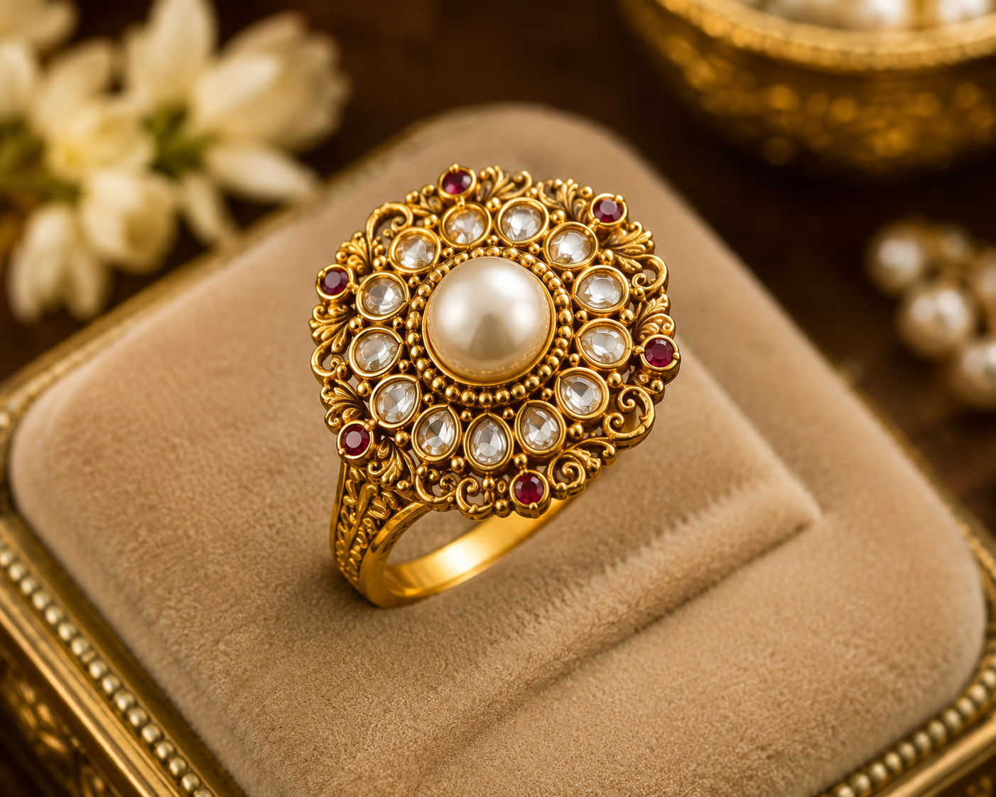 Gold Finger Ring